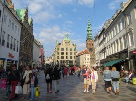 Kopenhag Stroget Sokağı ve Kopenhag Alışveriş