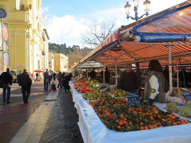Nice Cours Saleya Pazarı